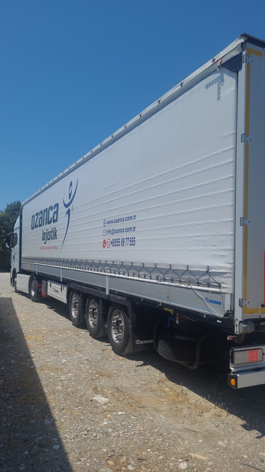 Dorse üst branda yapımı ve firma logosu uygulaması